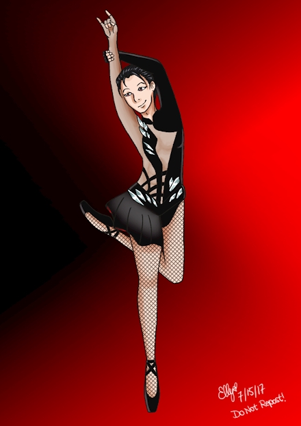 Yuri!!! On Ice: Eros Ballet costume